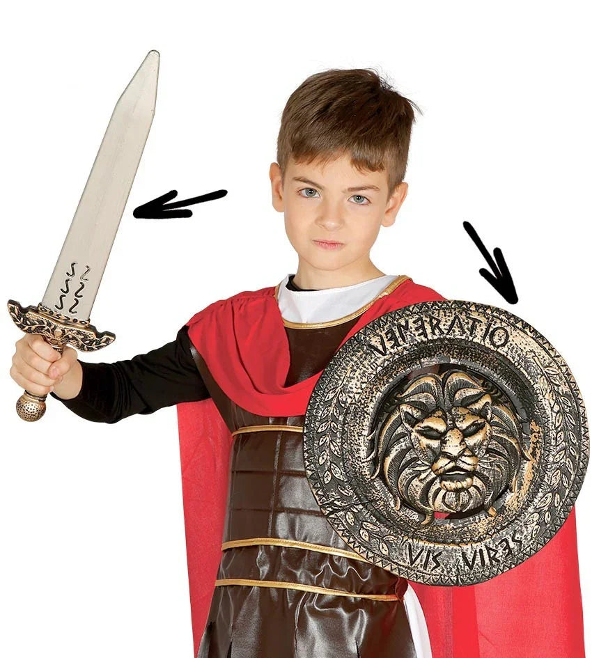 Espada y Escudo Romanos para Niños Complementos Romanos y Griegos Guirca